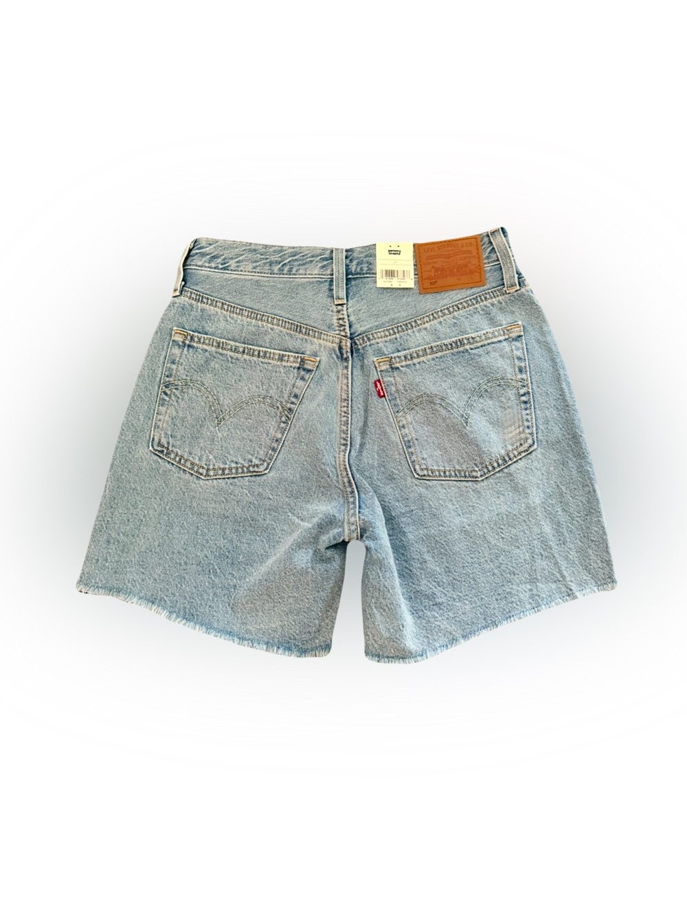 NWT LEVI’S MID-WASH 501 DENIM SHORTS // SIZE 27 🩵